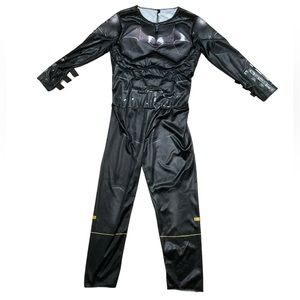 The Batman Costume Youth L Muscle Jumpsuit Rubie’s DC Comics Halloween 2022